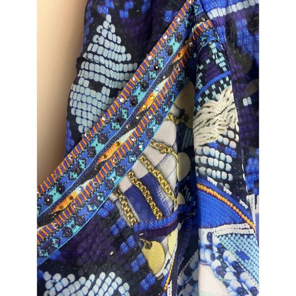 Camilla Blue Asymmetrical Skirt NWT - Picture 9 of 14